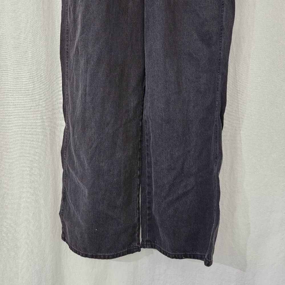 Universal Thread Washed Black Denim Jumpsuit - image 5